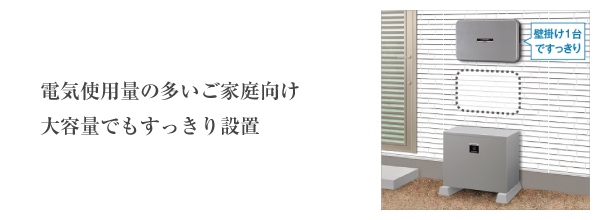 シャープ クラウド蓄電池システム8.4kWh